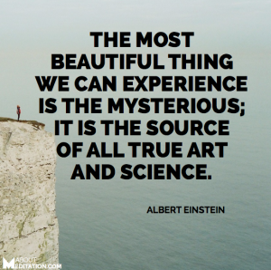 Einstein meditation quote