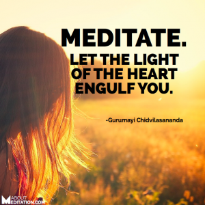 Meditation quotes - light of heart