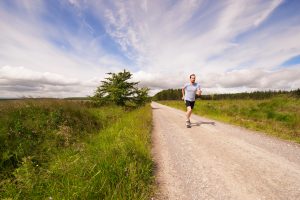 man exercise run outdoors