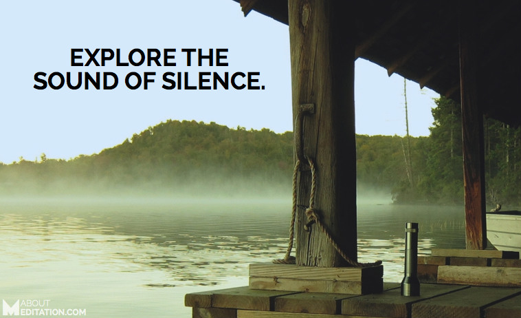 Silence meditation