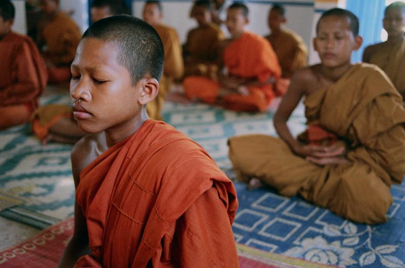 Meditate like a monk