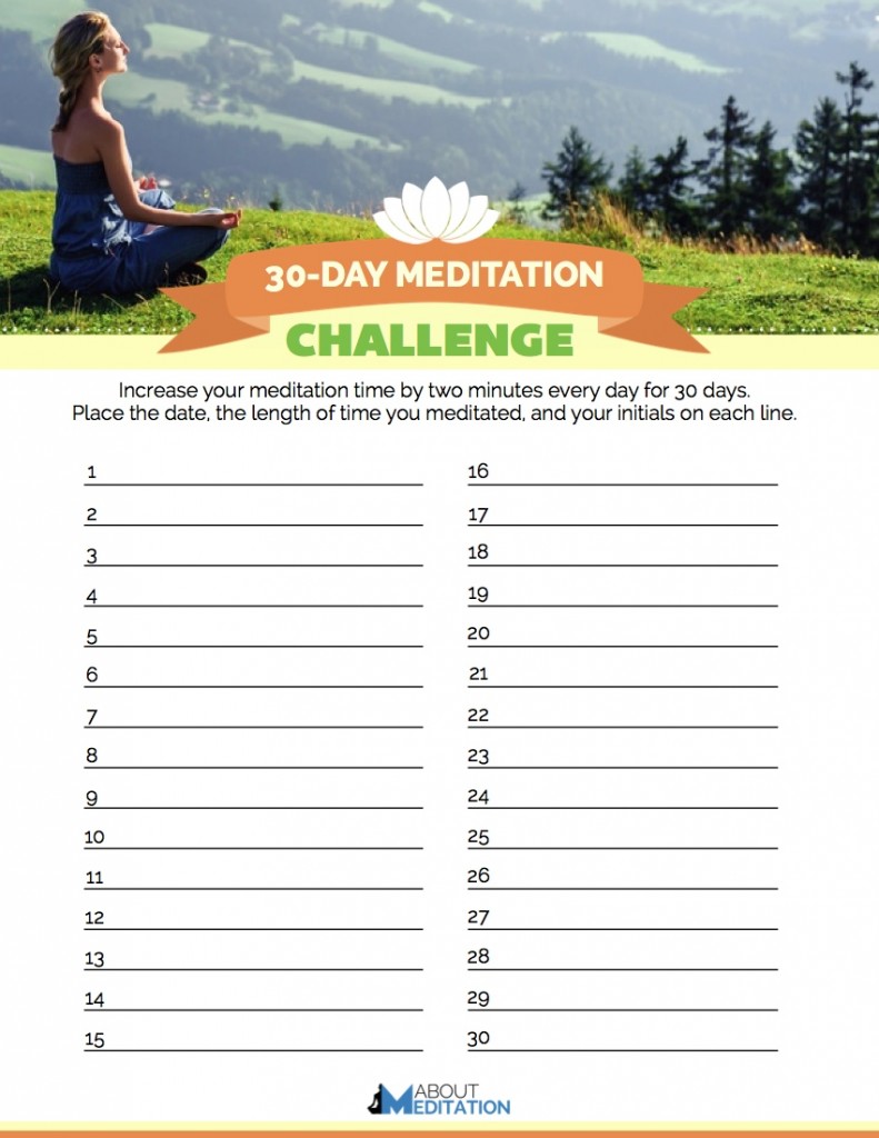 30-Day Meditation Challenge - About Meditation